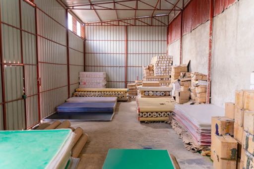 KW facility materials and production storage